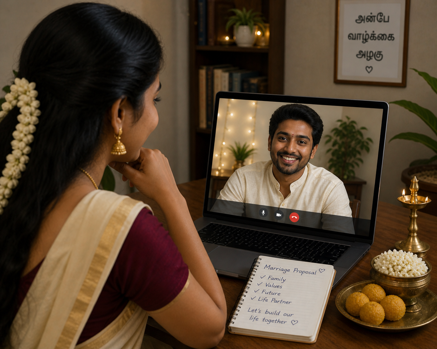 South Indian video call